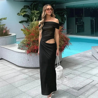 Col Asymétrique & Coupe Slim - Saylana