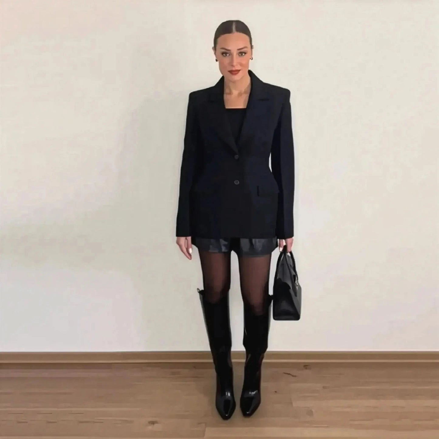 Col V Élégant Style Bureau - Saylana