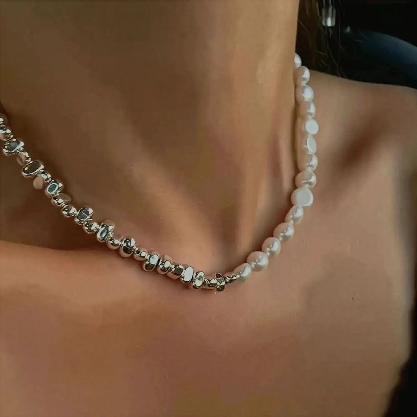 Collier Cœur Pierre Rose Élégant - Saylana
