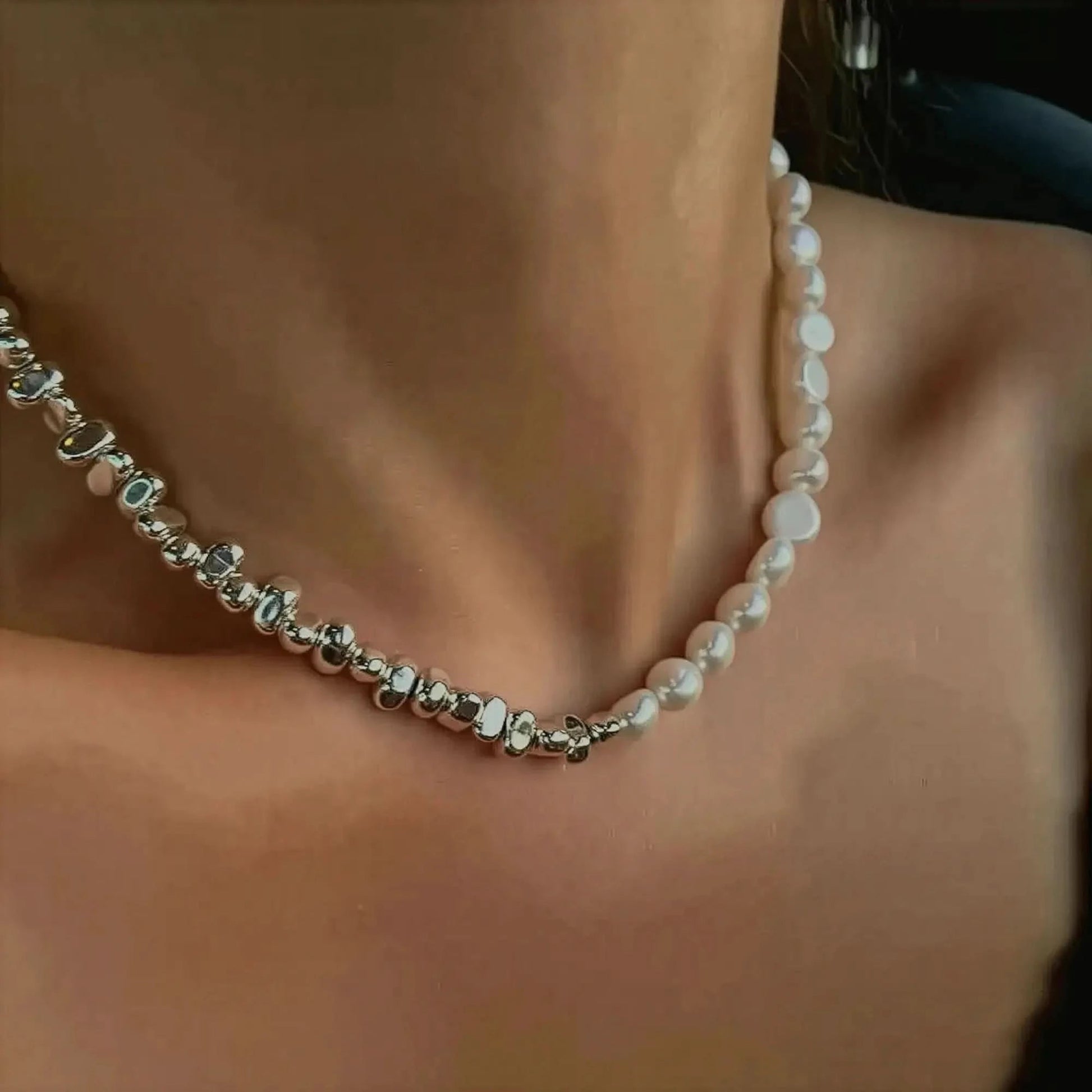 Collier Cœur Pierre Rose Élégant - Saylana