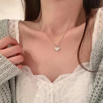 Collier Papillon Brillant Double Rang-Saylana