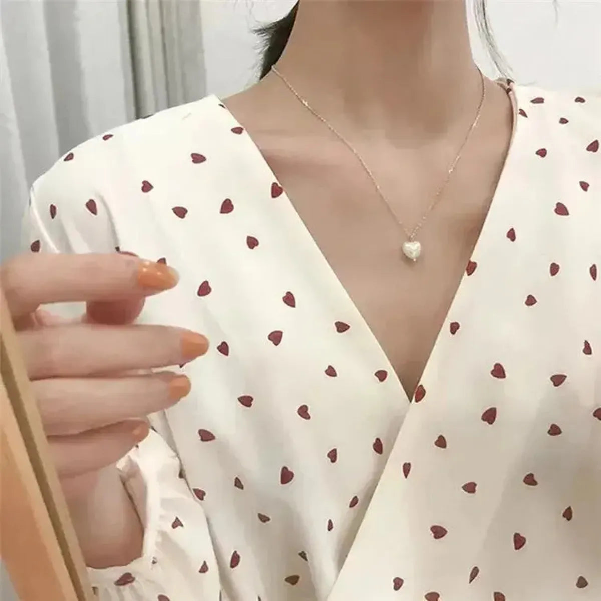 Collier Papillon Brillant Double Rang-Saylana