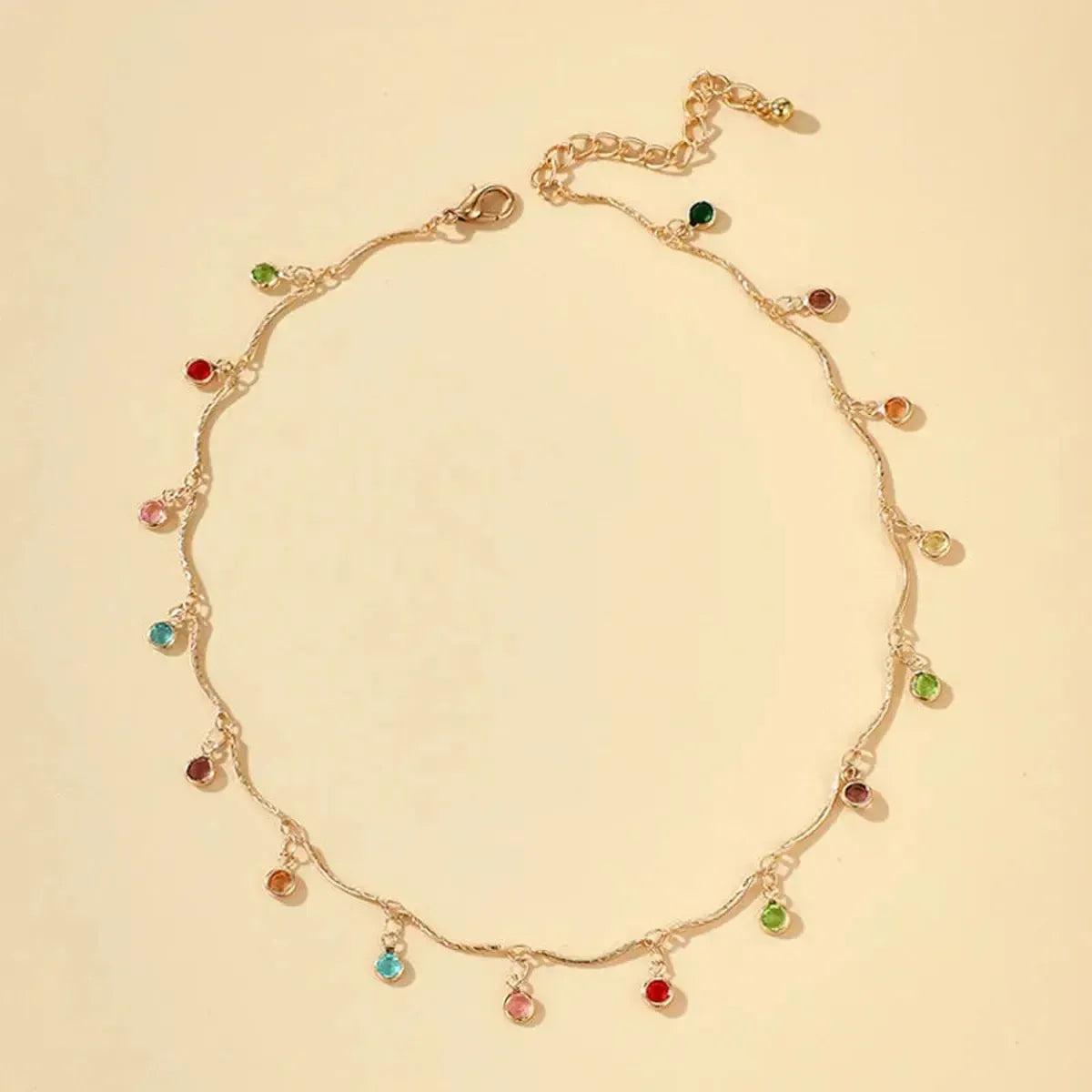 Collier Pompon Couleur Bonbon-Saylana
