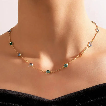 Collier Pompon Couleur Bonbon-Saylana