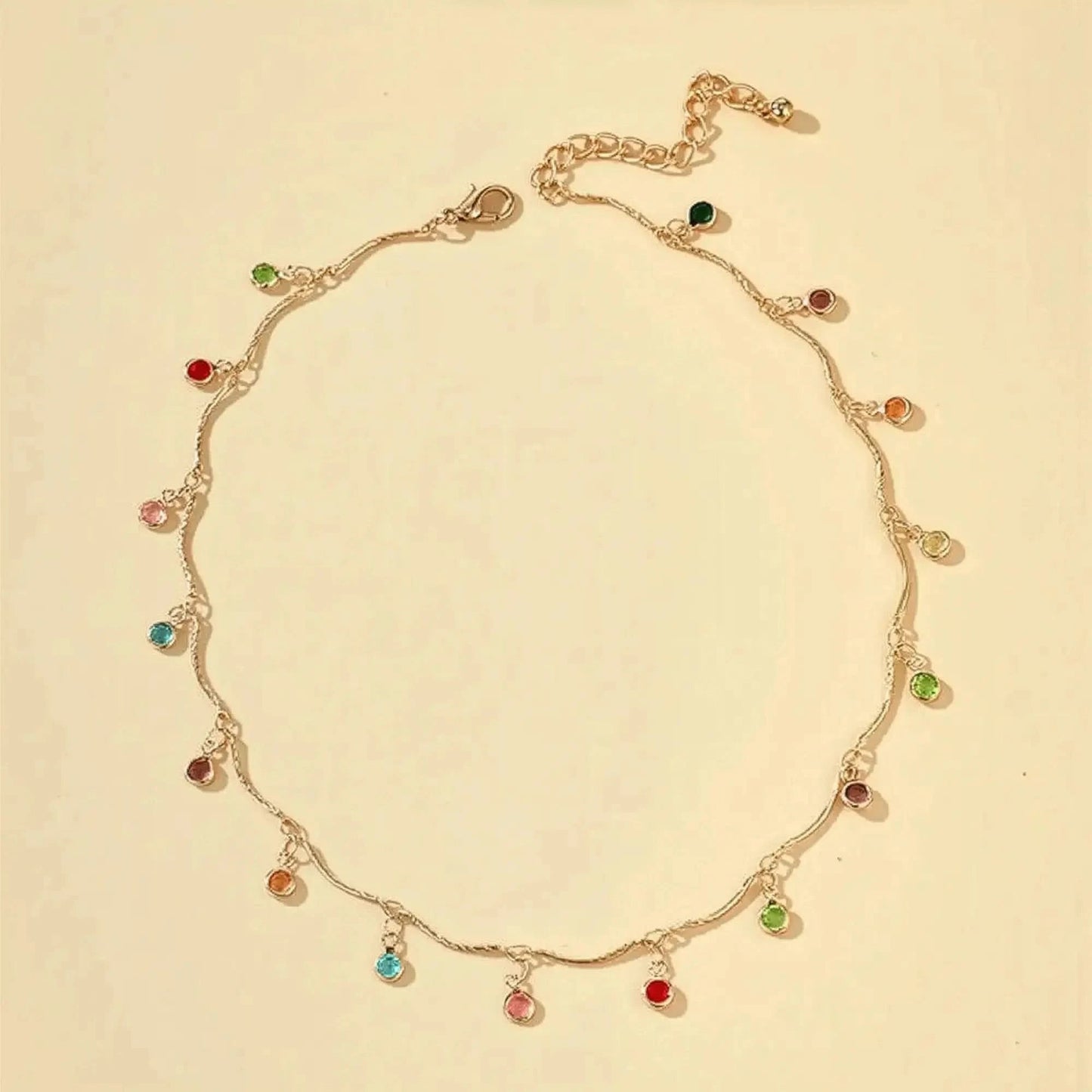 Collier Pompon Couleur Bonbon - Saylana