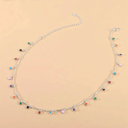 Collier Pompon Couleur Bonbon - Saylana