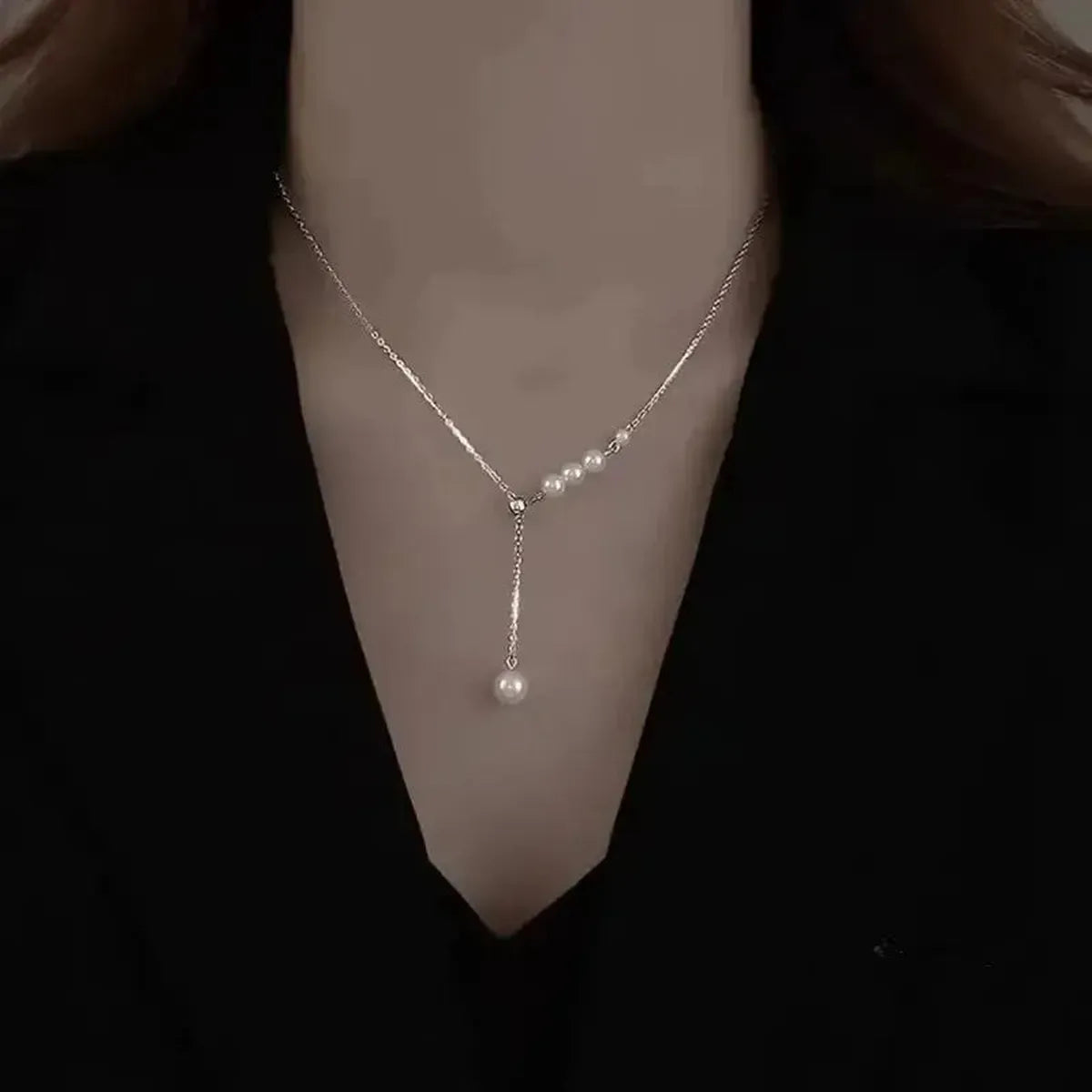 Collier Ras-du-Cou Goth Perlé-Saylana