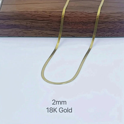 Collier Serpent Acier Doré Chic - Saylana