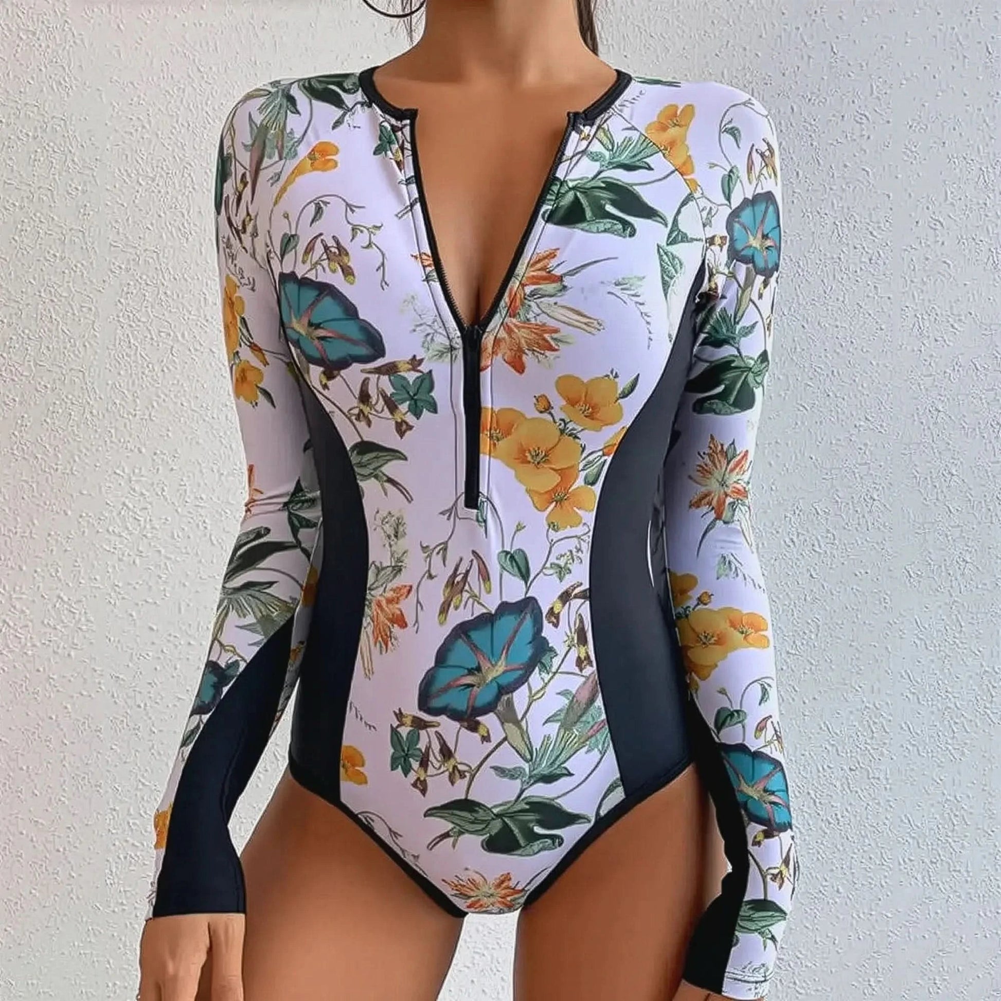 Combinaison Plage Fermeture Zippée - Saylana