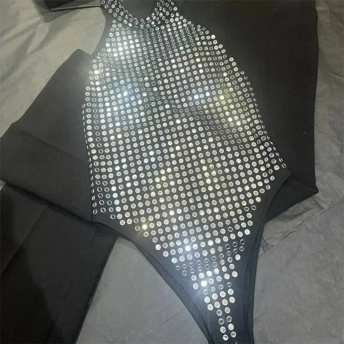 Combinaison Sexy Sans Manches-Saylana
