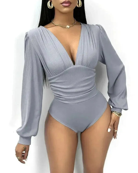 Combishort Cintré Col V-Saylana