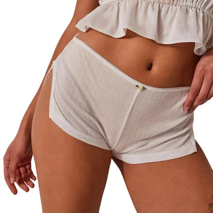 Confort doux et coupe fendue pour nuits relax-Saylana