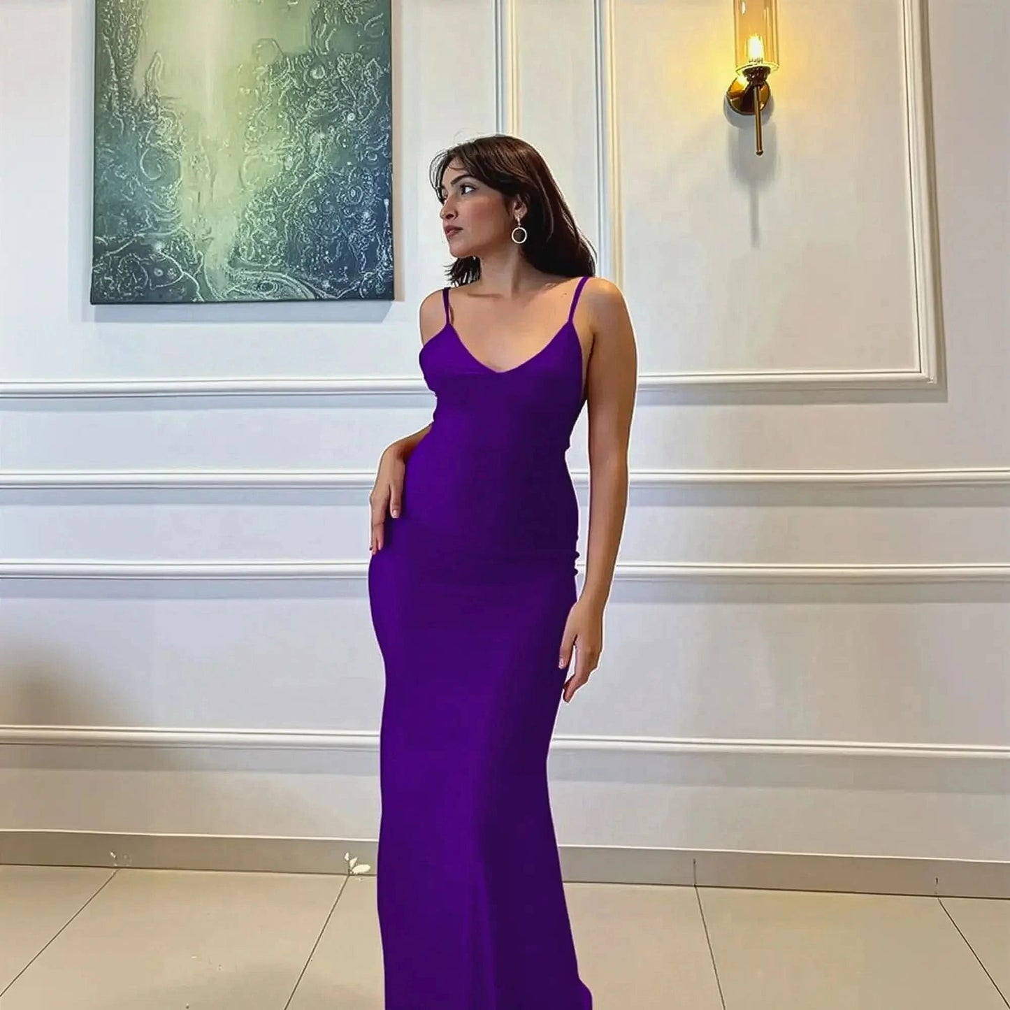 Coquette Bodycon V - Neck Chic - Saylana