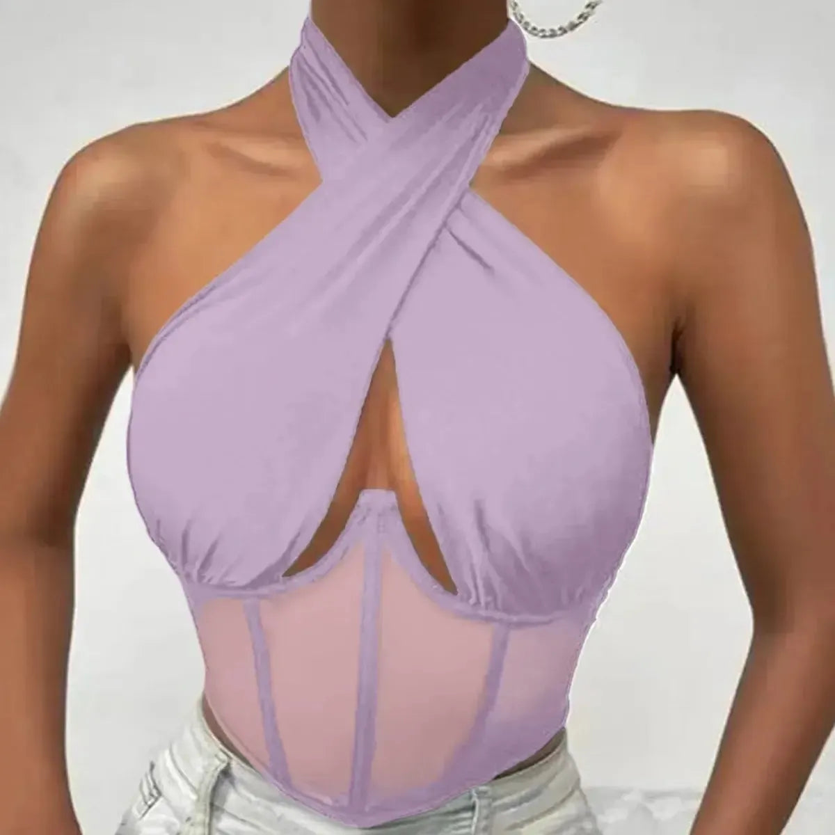Corset Fishbone Dos Nu-Saylana