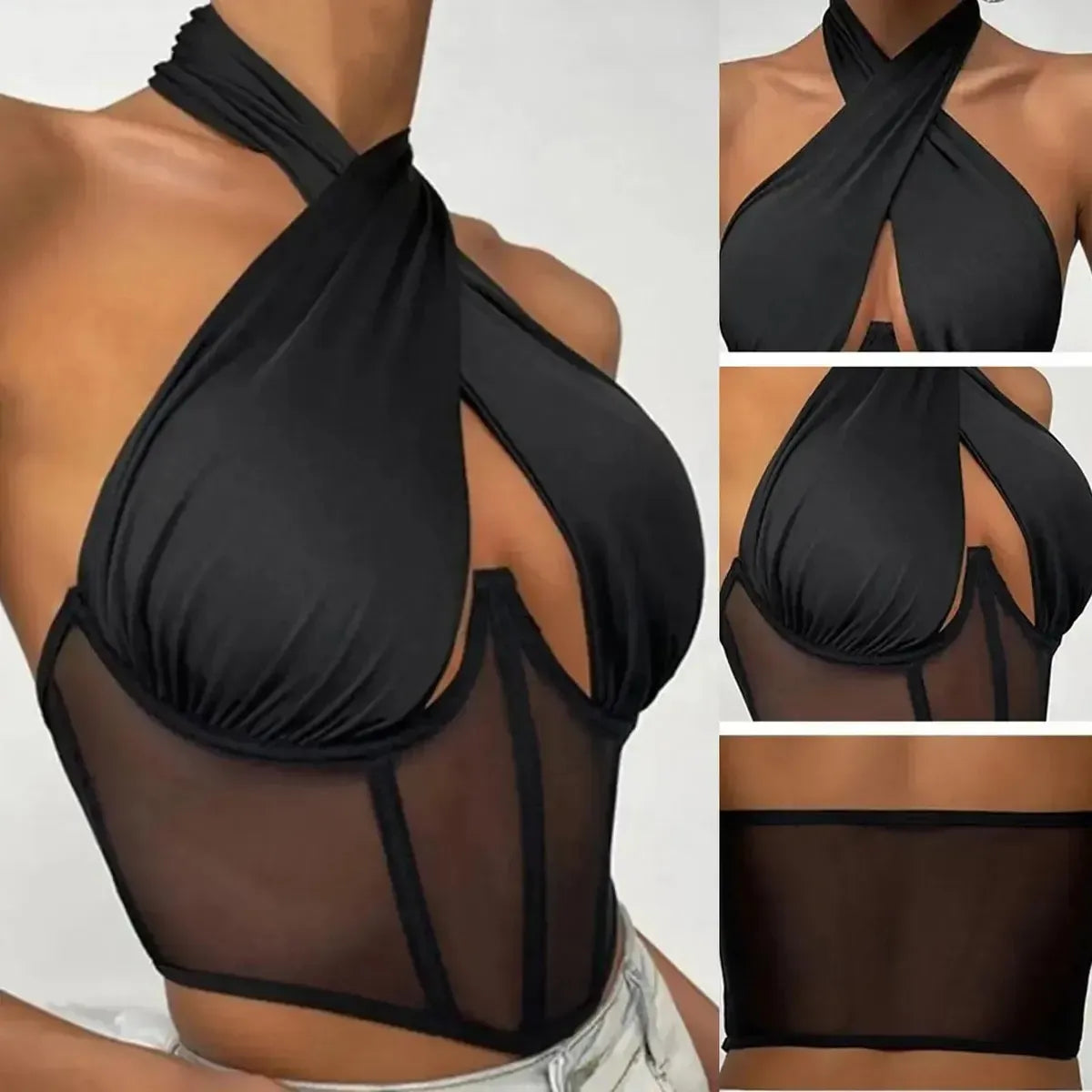 Corset Fishbone Dos Nu-Saylana