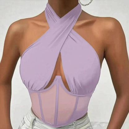 Corset Fishbone Dos Nu - Saylana