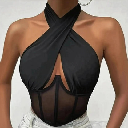 Corset Fishbone Dos Nu - Saylana