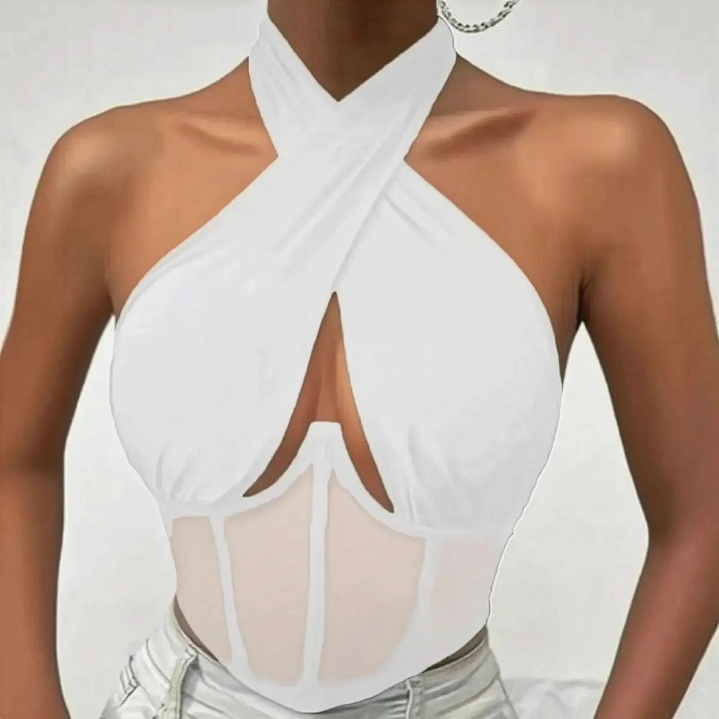 Corset Fishbone Dos Nu - Saylana