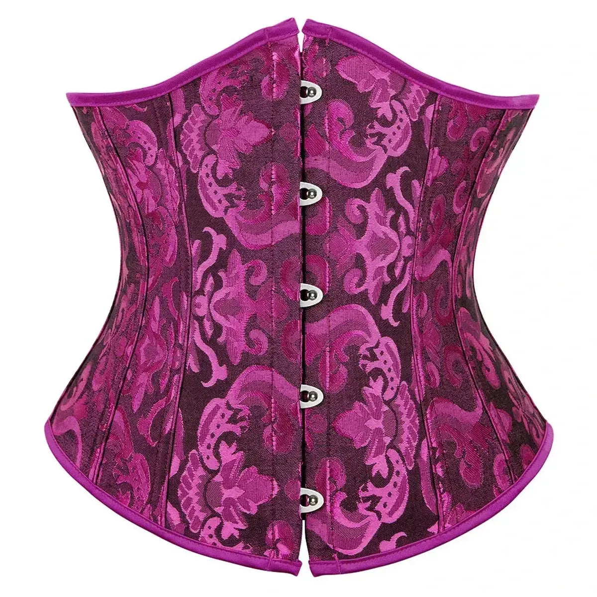 Corset Gothique Femme Jacquard-Saylana