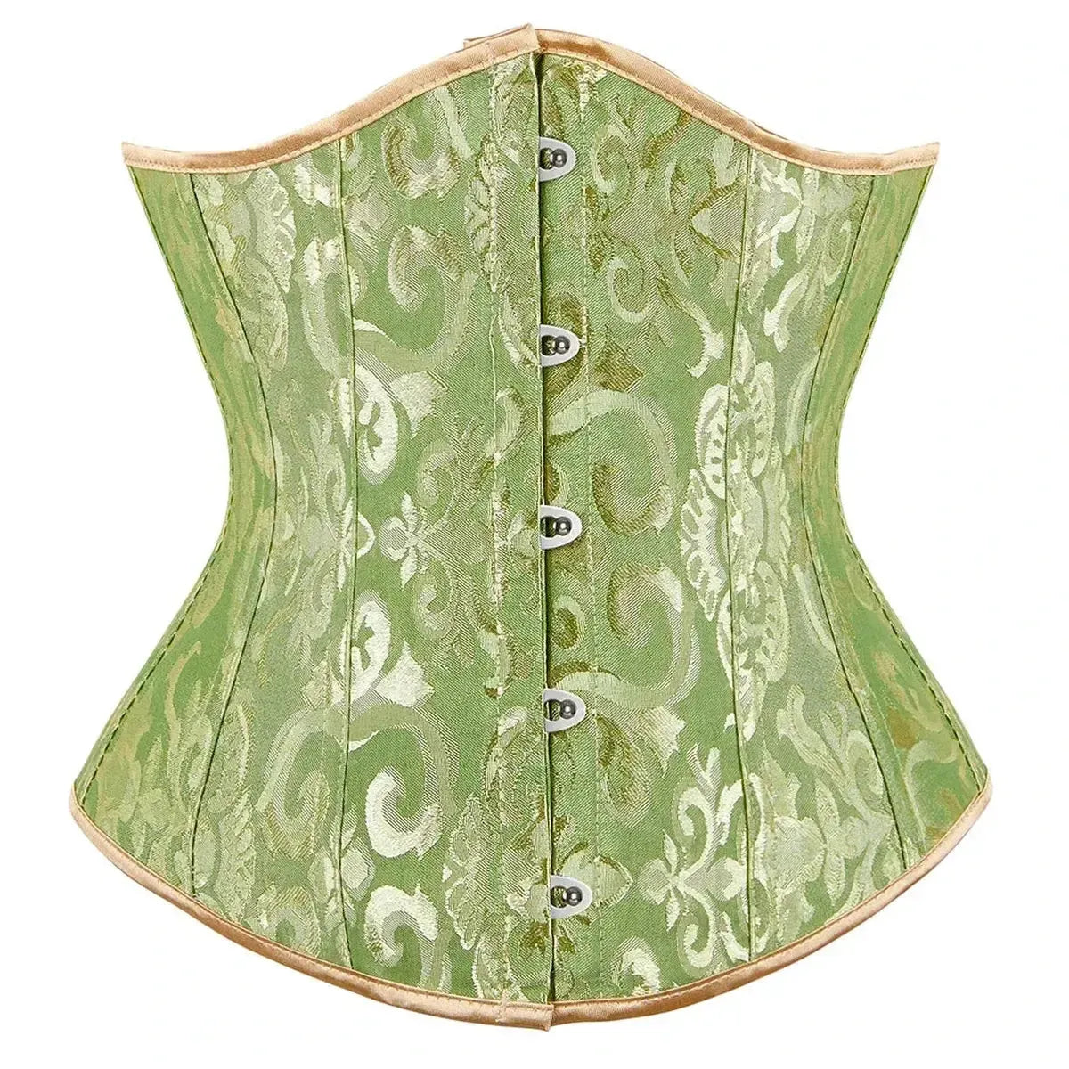 Corset Gothique Femme Jacquard-Saylana