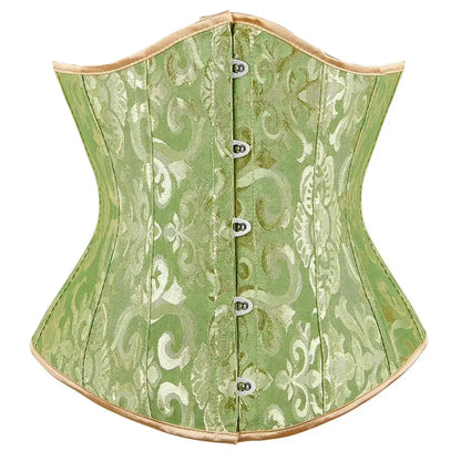 Corset Gothique Femme Jacquard-Saylana