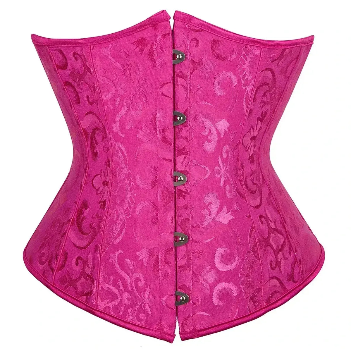 Corset Gothique Femme Jacquard-Saylana