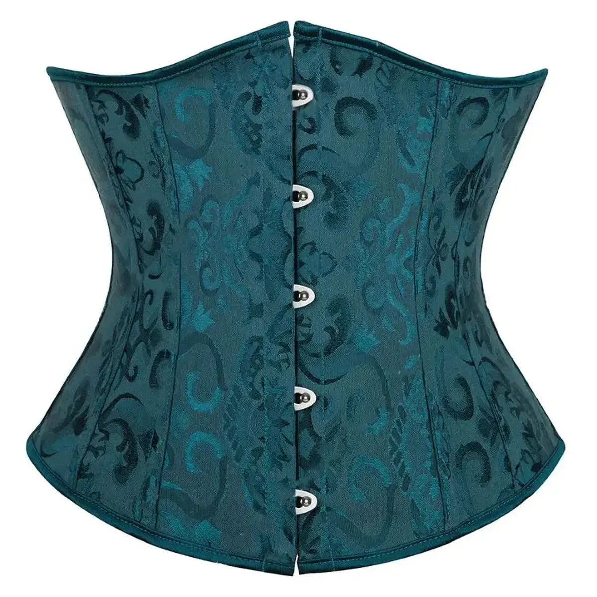Corset Gothique Femme Jacquard-Saylana