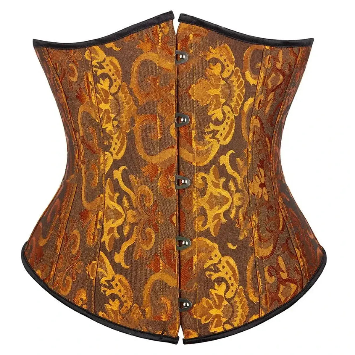 Corset Gothique Femme Jacquard-Saylana