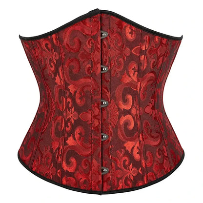 Corset Gothique Femme Jacquard-Saylana