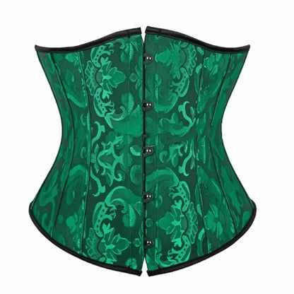 Corset Gothique Femme Jacquard - Saylana