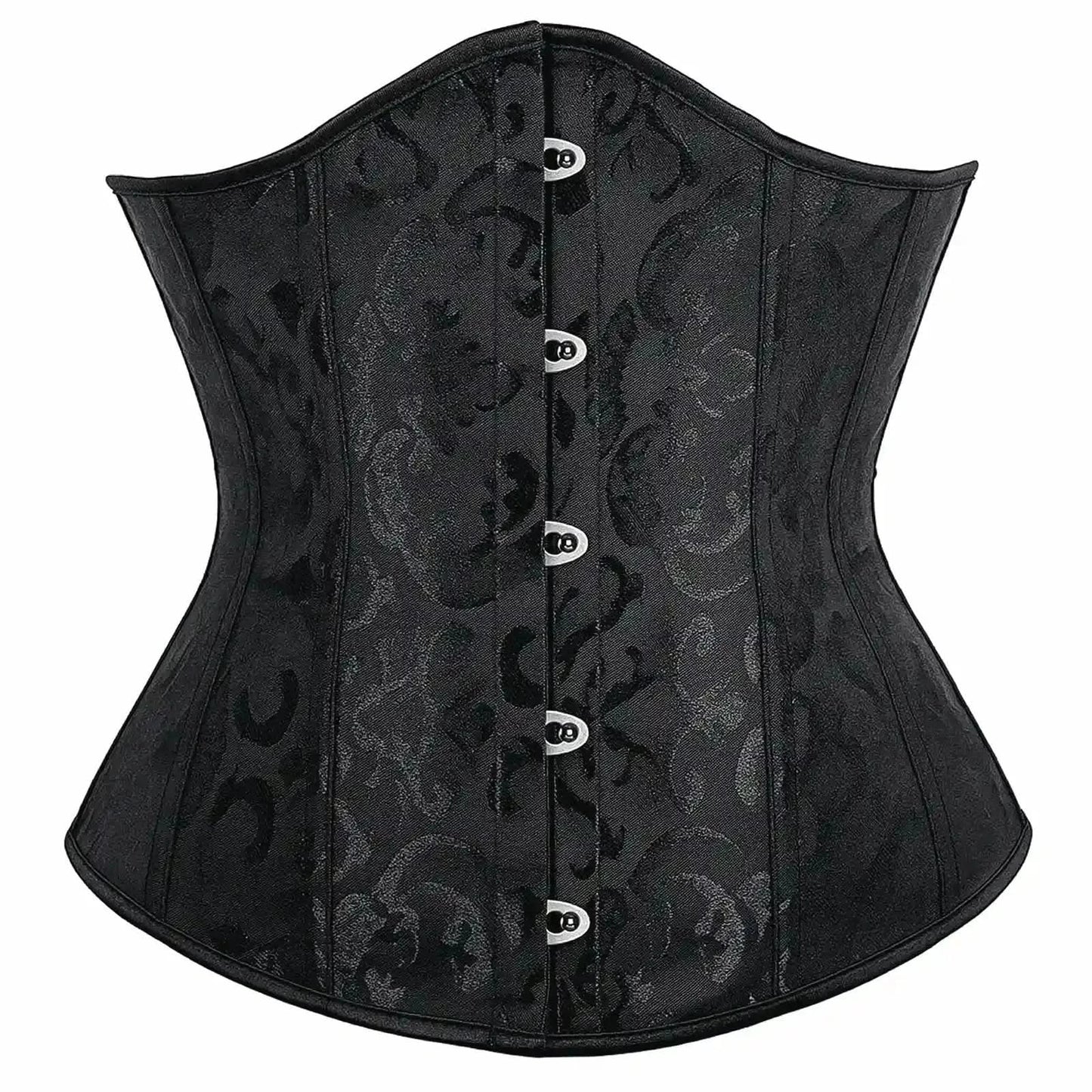Corset Gothique Femme Jacquard - Saylana