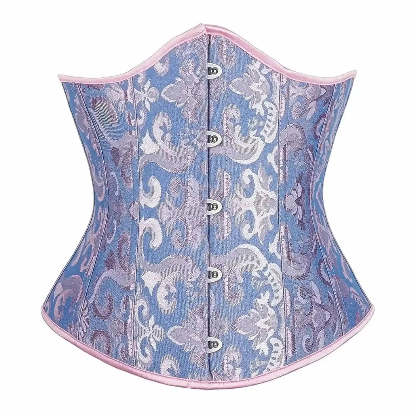 Corset Gothique Femme Jacquard - Saylana