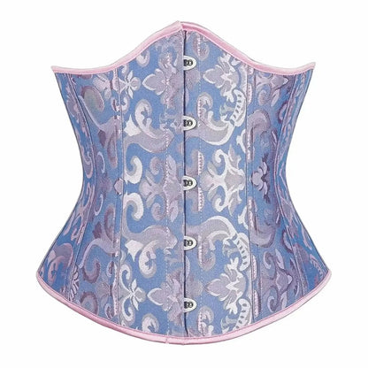 Corset Gothique Femme Jacquard - Saylana