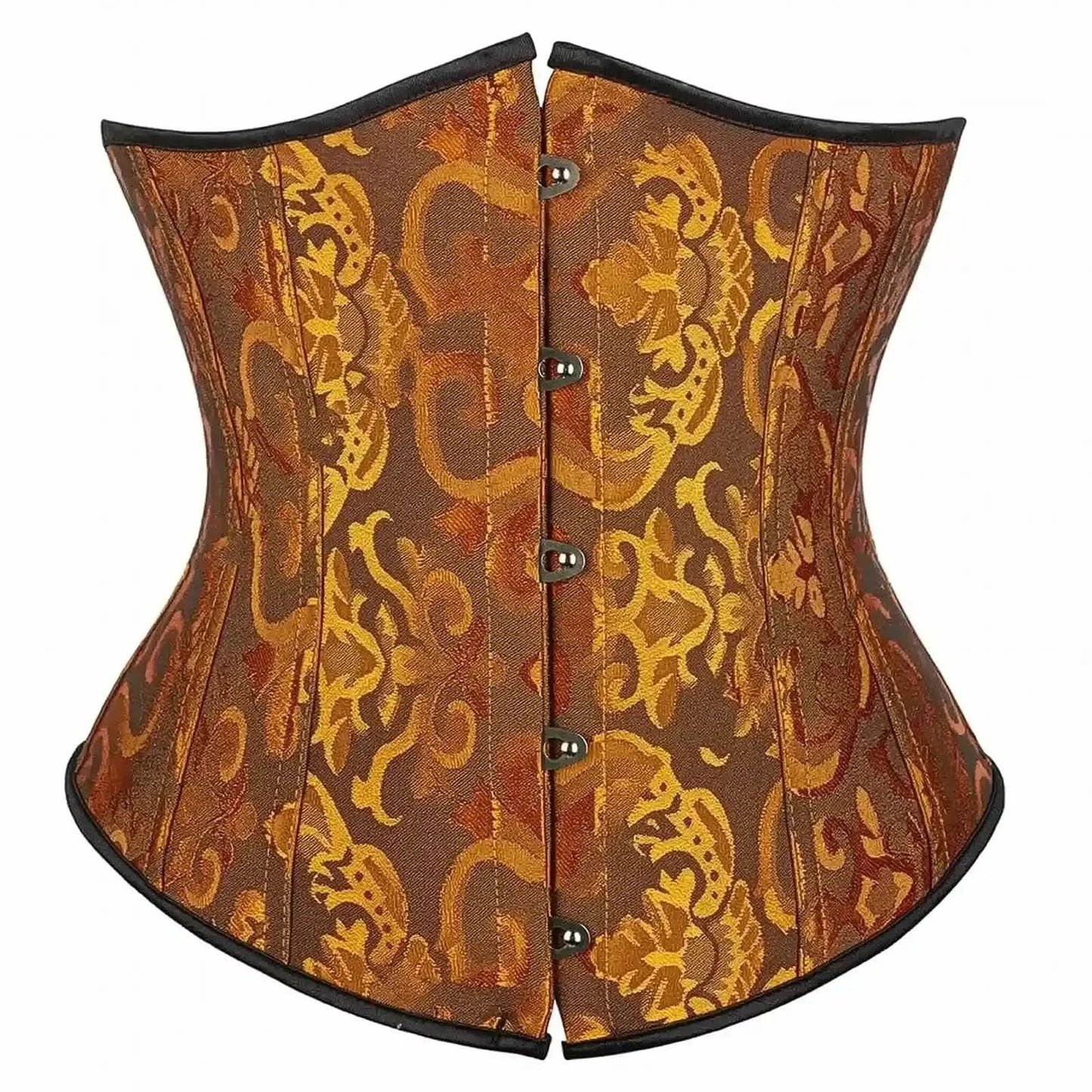 Corset Gothique Femme Jacquard - Saylana