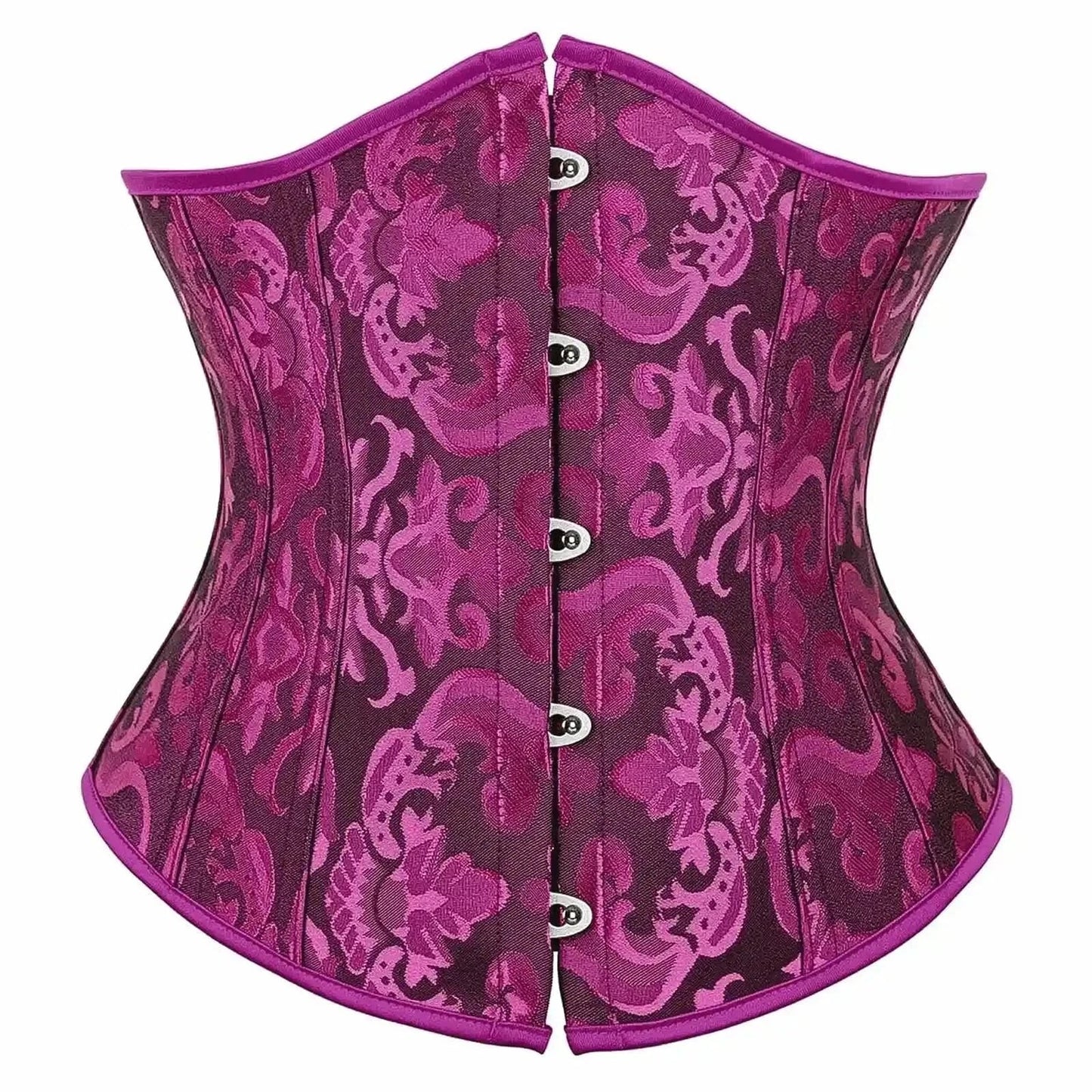 Corset Gothique Femme Jacquard - Saylana