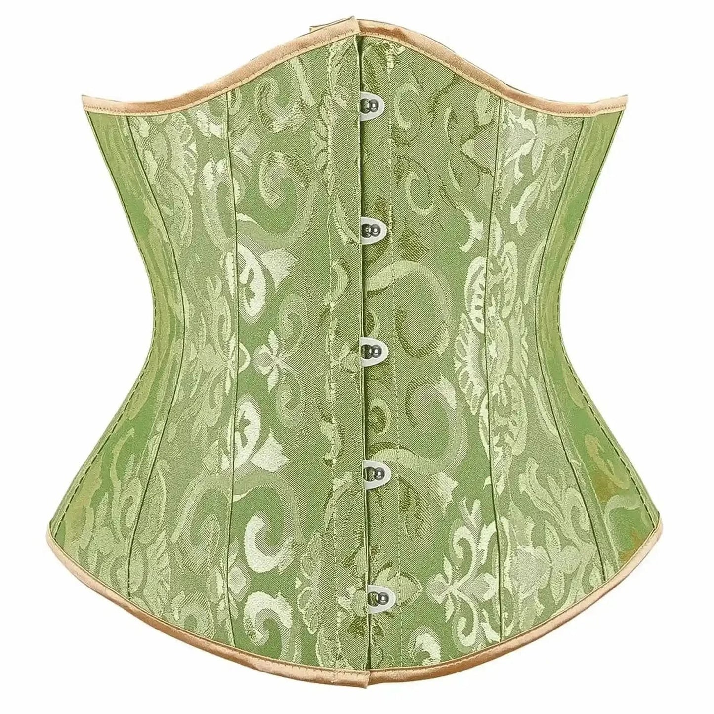 Corset Gothique Femme Jacquard - Saylana