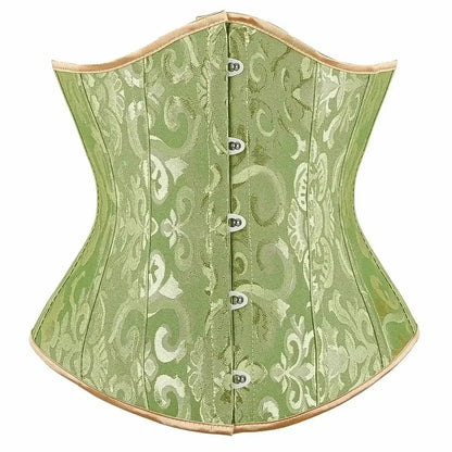 Corset Gothique Femme Jacquard - Saylana