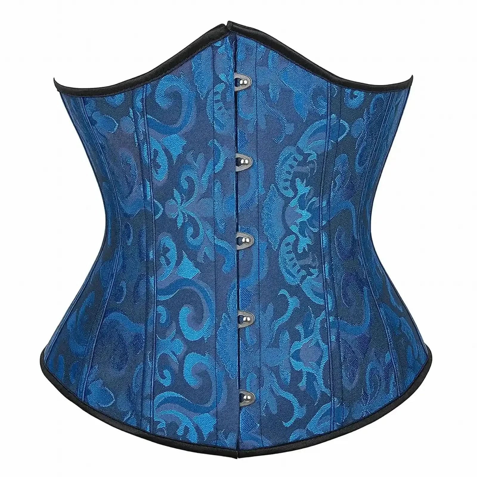 Corset Gothique Femme Jacquard - Saylana