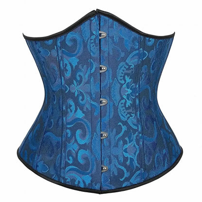 Corset Gothique Femme Jacquard - Saylana
