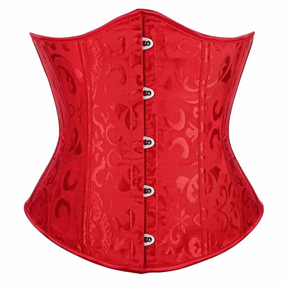 Corset Gothique Femme Jacquard - Saylana