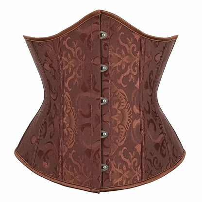 Corset Gothique Femme Jacquard - Saylana