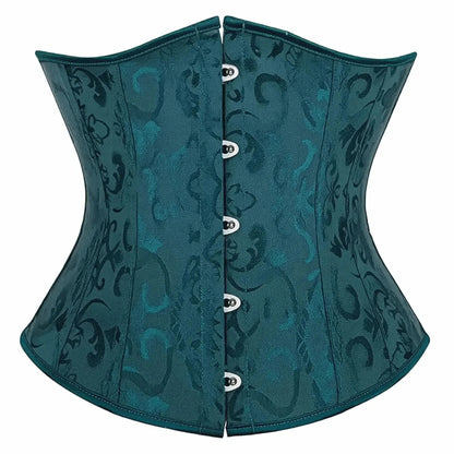 Corset Gothique Femme Jacquard - Saylana