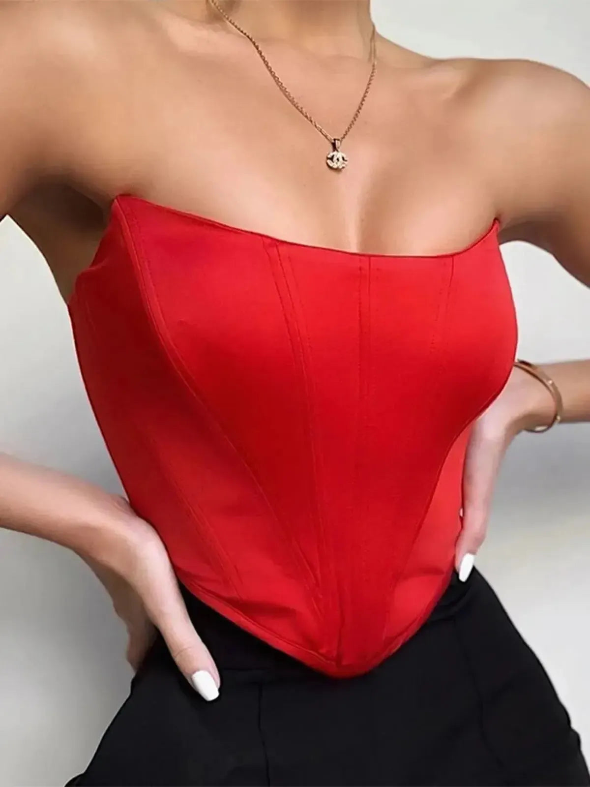 Corset Velours Sexy-Saylana
