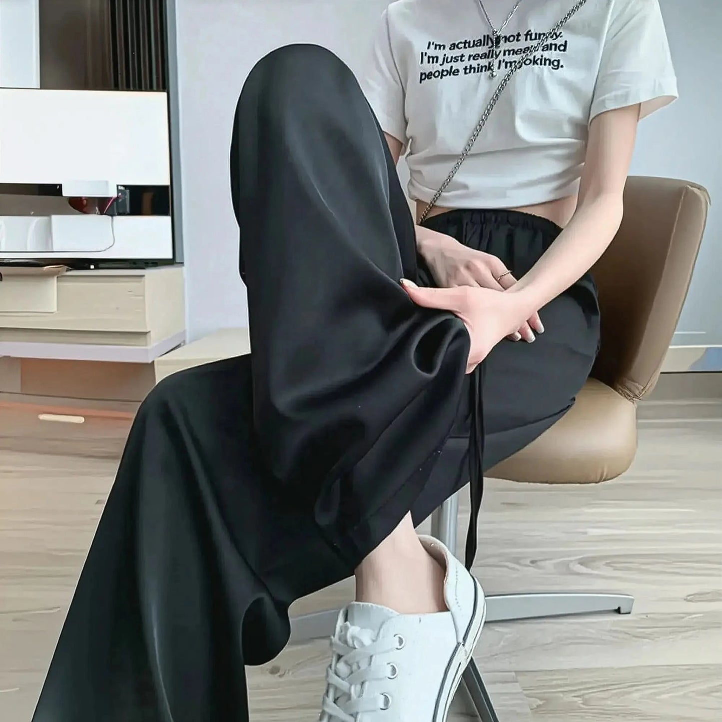 Coupe Droite Fluide Été - Saylana