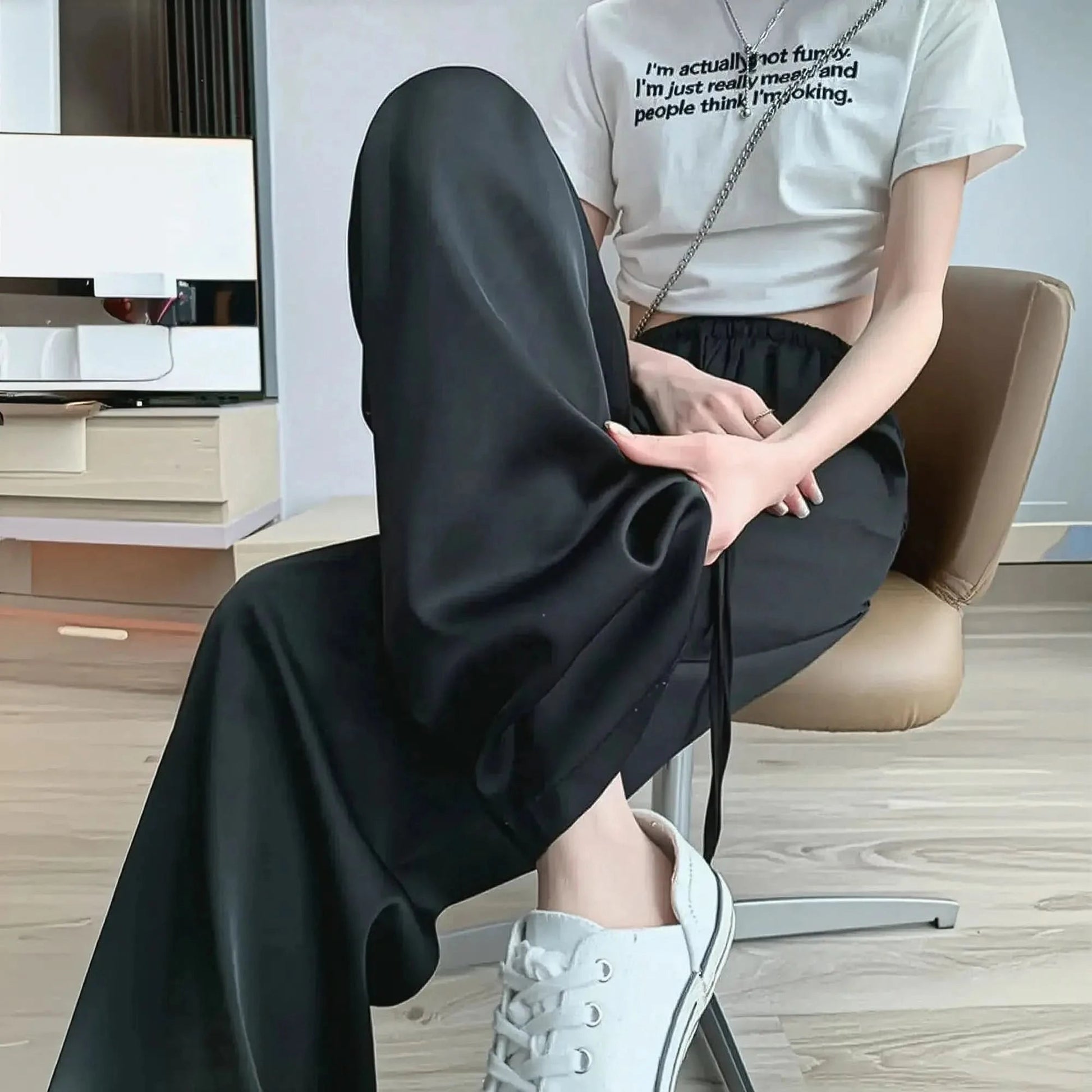 Coupe Droite Fluide Été - Saylana