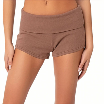 Coupe taille basse repliée pour look chill - Saylana