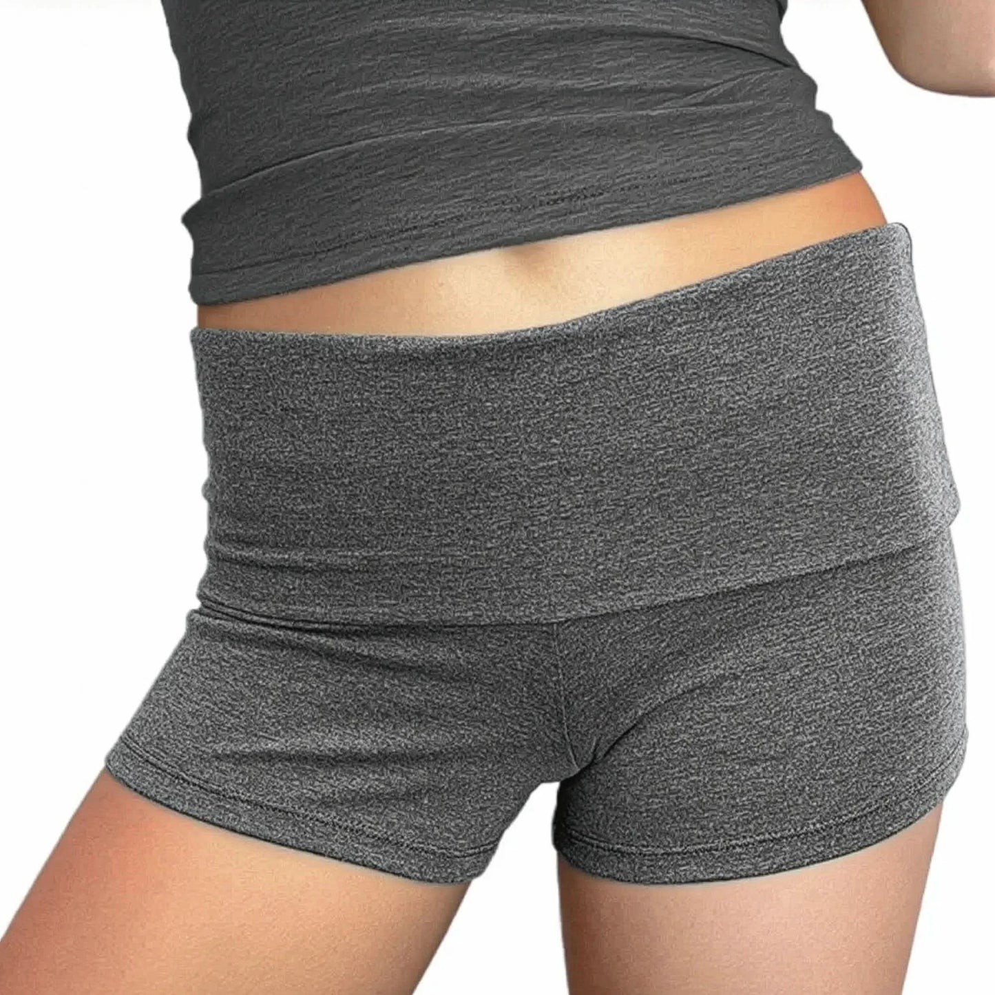 Coupe taille basse repliée pour look chill - Saylana