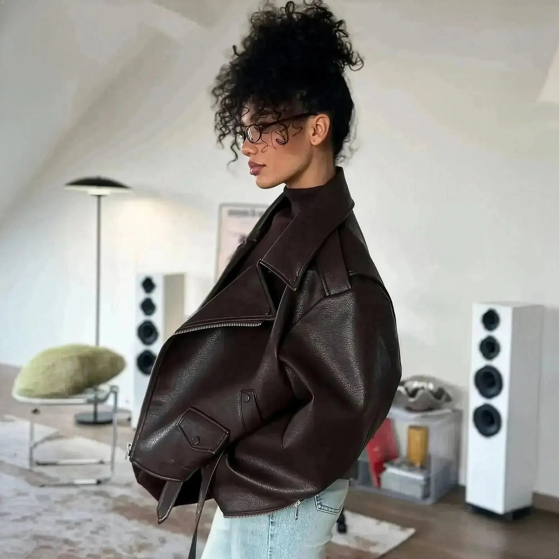 Court Décontracté à Col Revers - Saylana