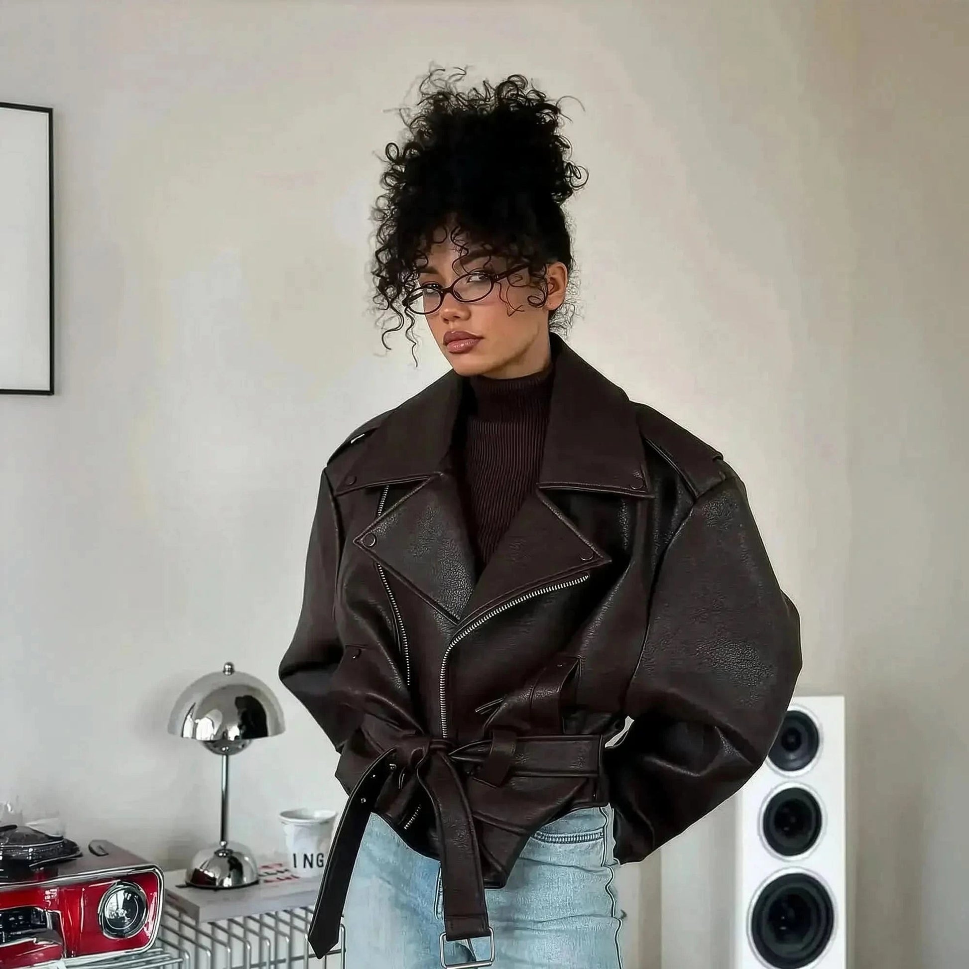 Court Décontracté à Col Revers - Saylana