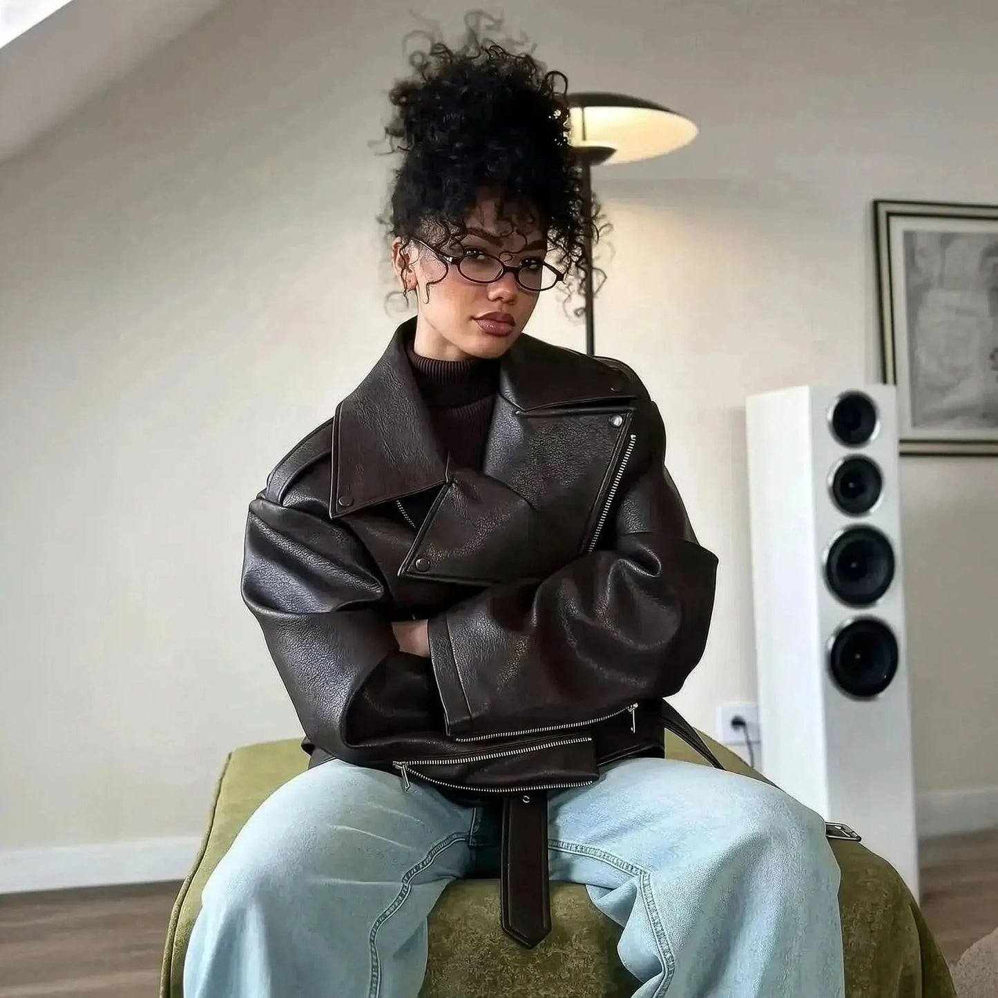 Court Décontracté à Col Revers - Saylana